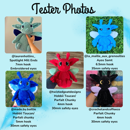 Cyrus the Cornish Pixie (PDF Pattern)