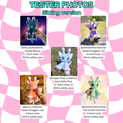 Xanthia the Alien Kitty (PDF Pattern)