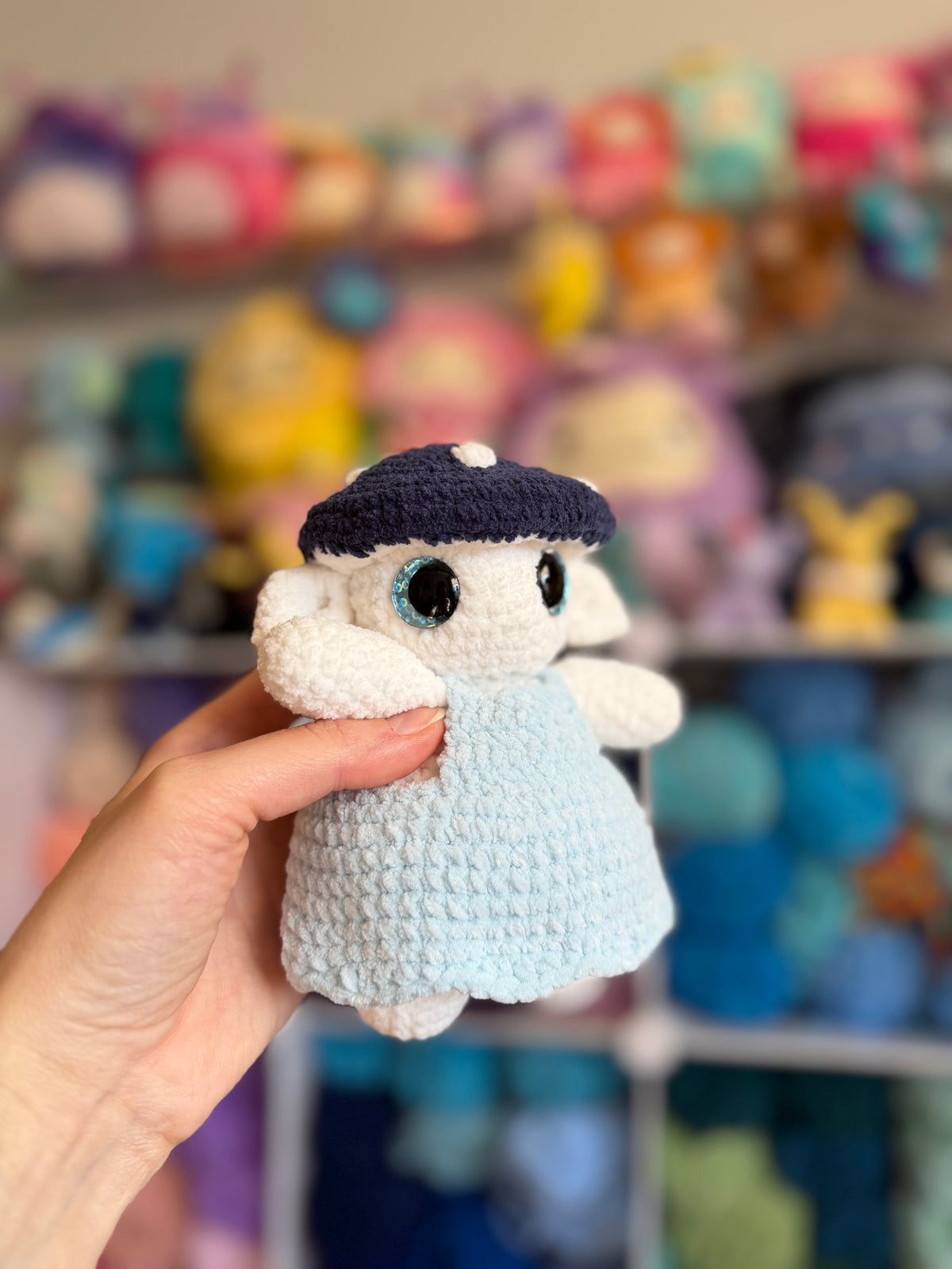 Button the Chubby Mushroom (PDF Pattern)