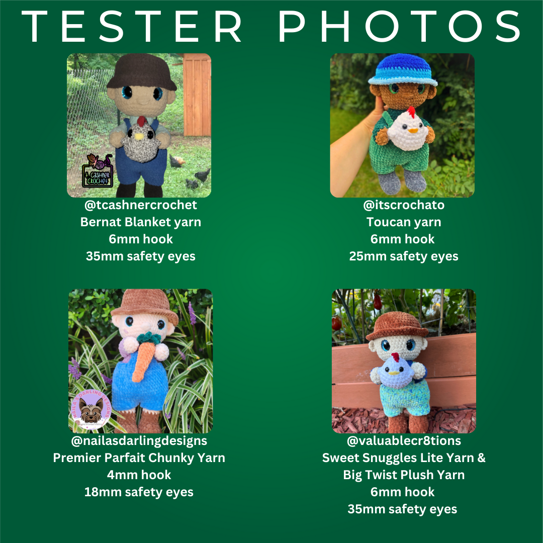 Flynn the Farmer (PDF Pattern)