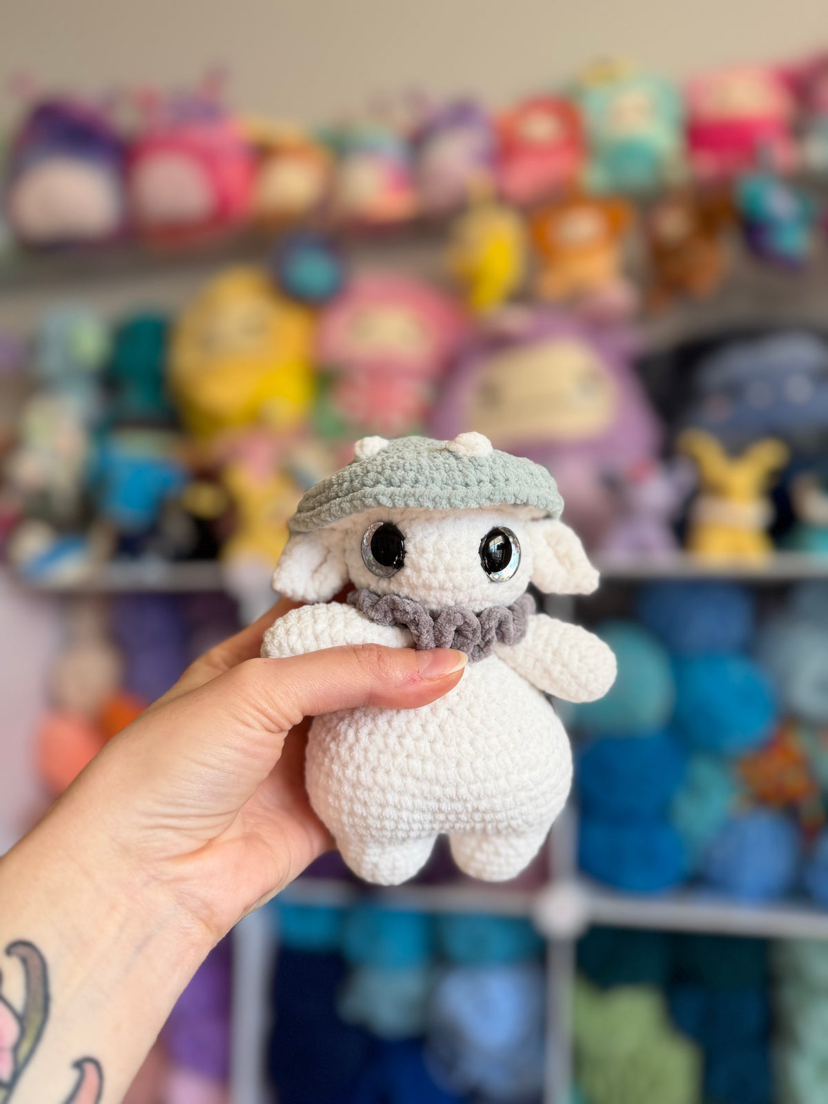 Button the Chubby Mushroom (PDF Pattern)