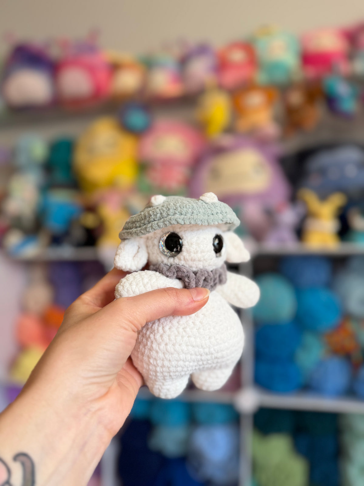 Button the Chubby Mushroom (PDF Pattern)