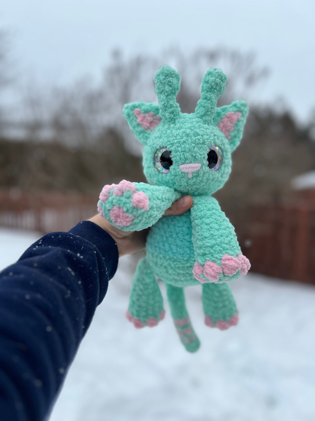Xanthia the Alien Kitty (PDF Pattern)