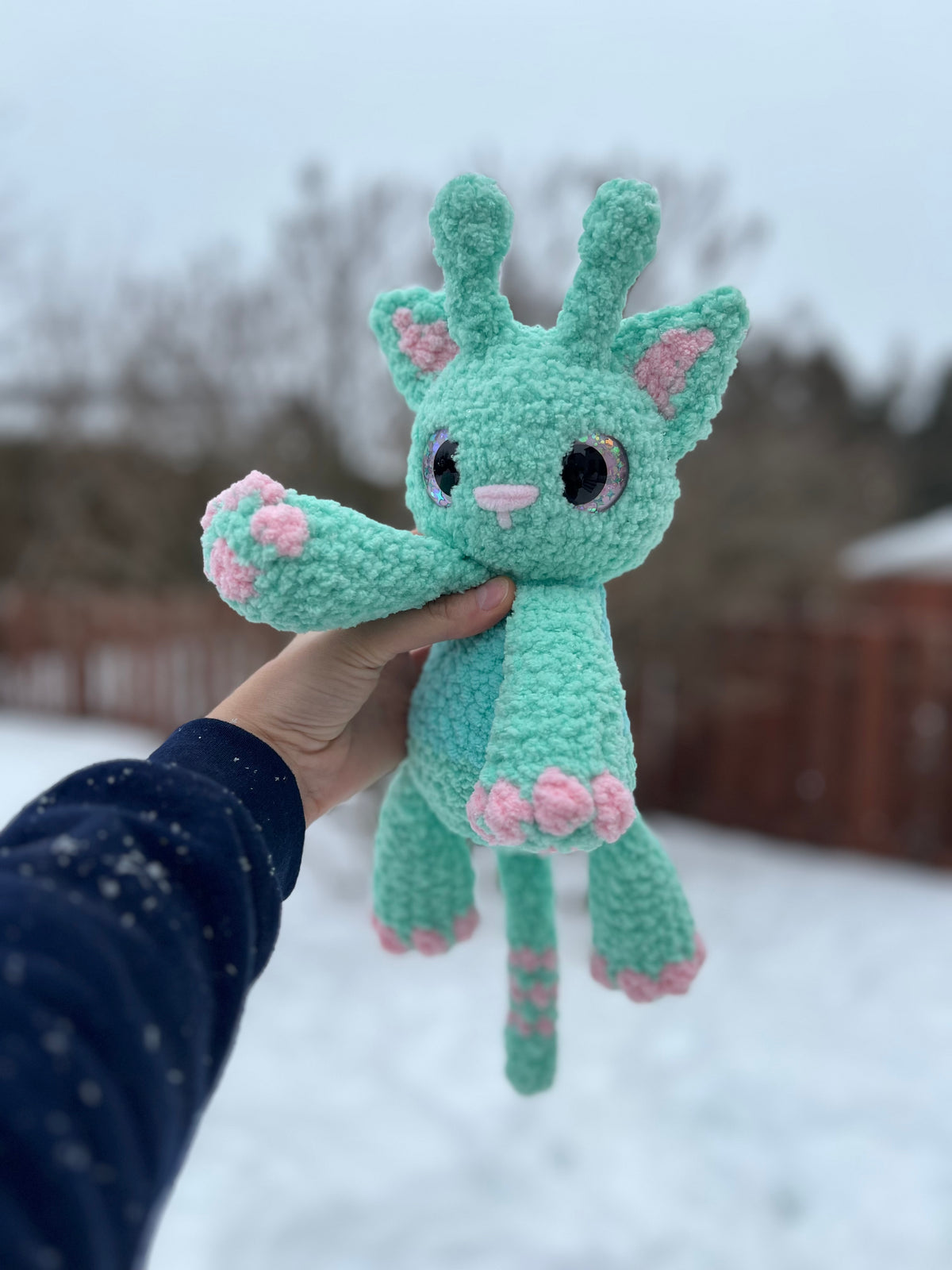 Xanthia the Alien Kitty (PDF Pattern)