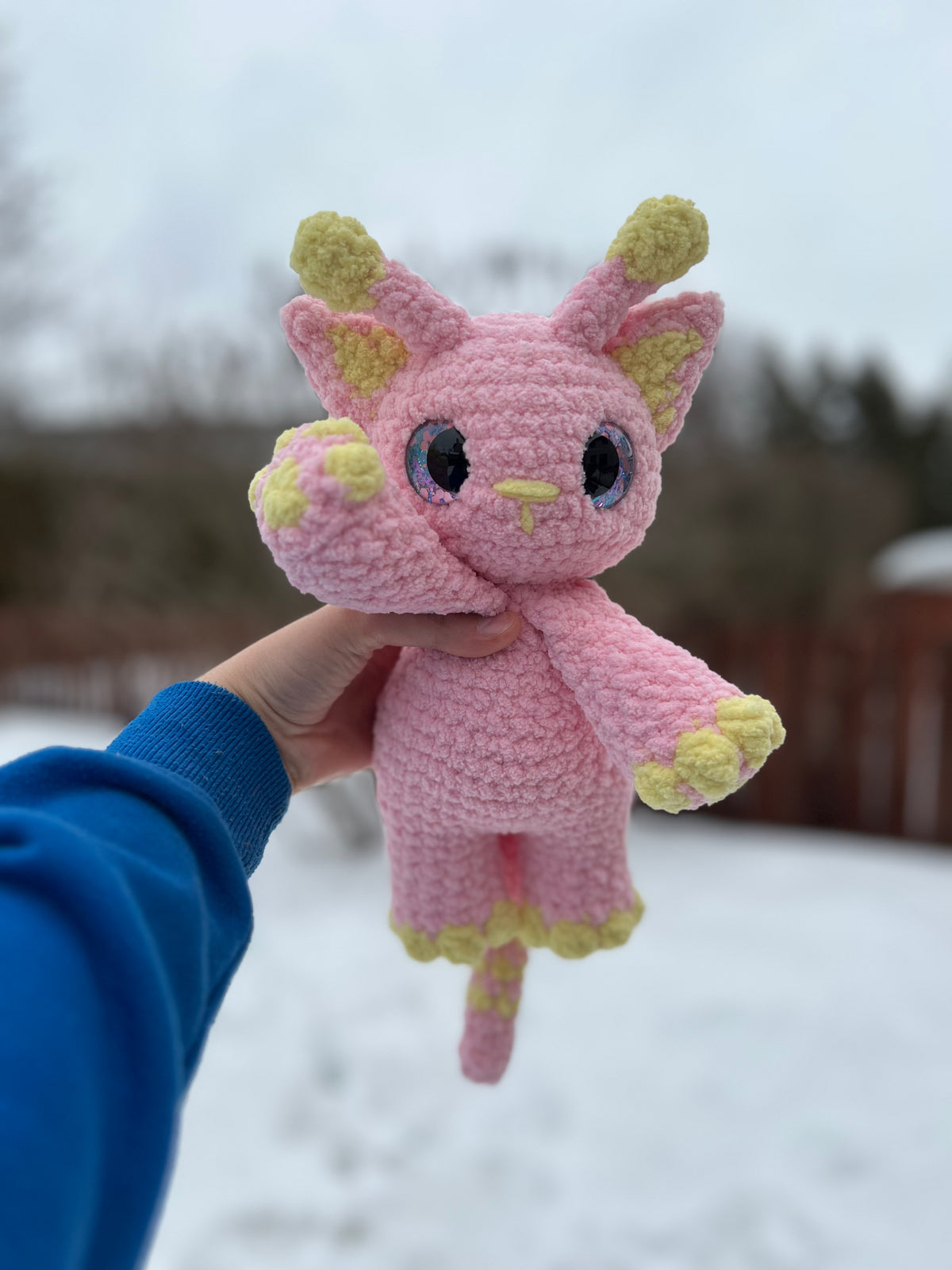 Xanthia the Alien Kitty (PDF Pattern)