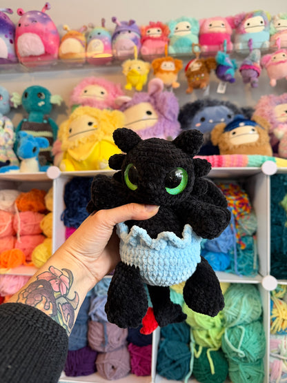 Shelly the Egg Dragon (PDF Pattern)