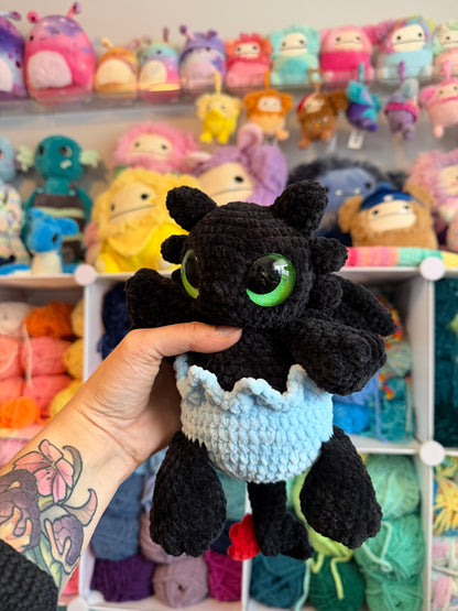 Shelly the Egg Dragon (PDF Pattern)