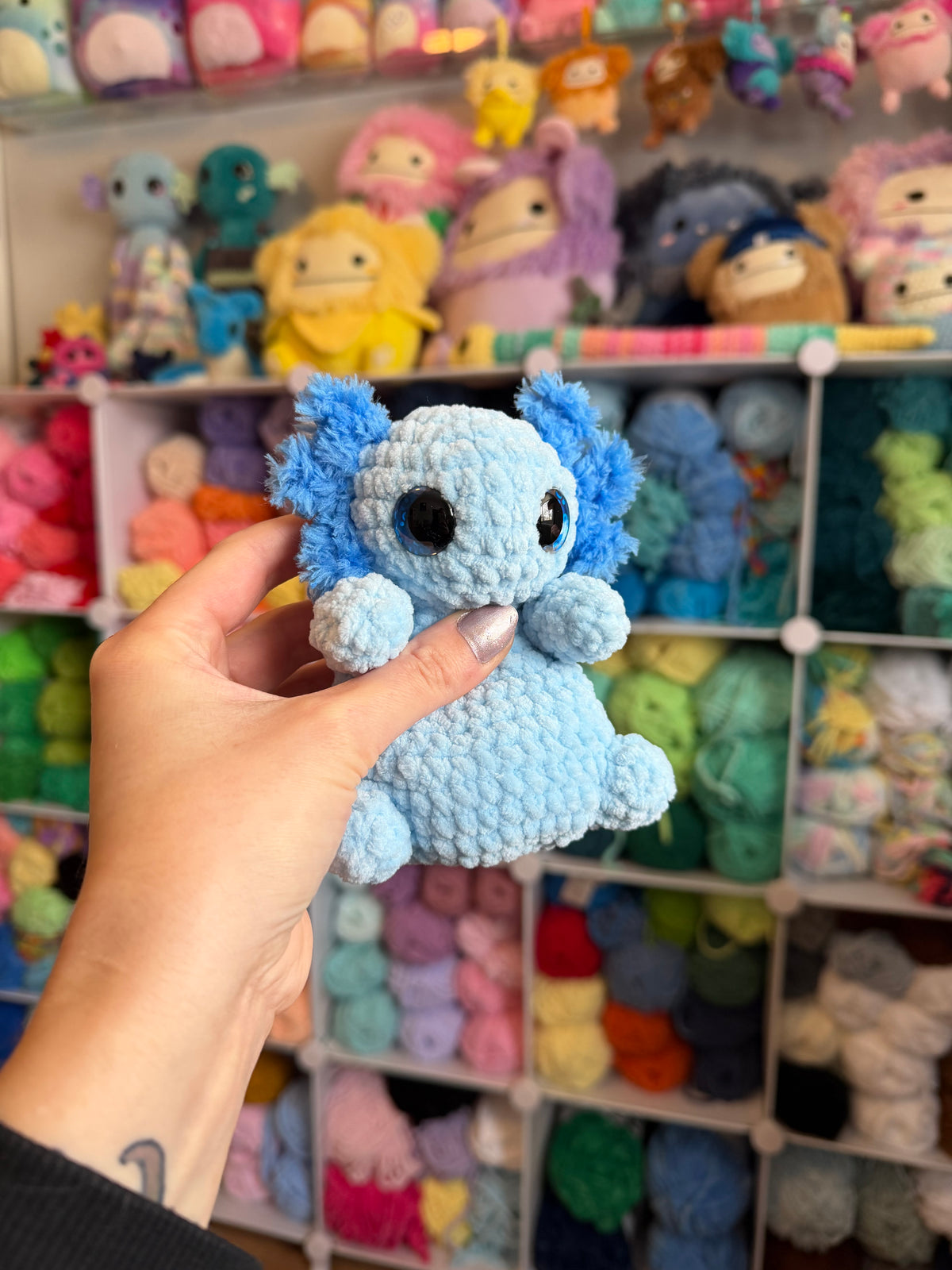 Axie the Axolotl - Squishy Beans (PDF Pattern)