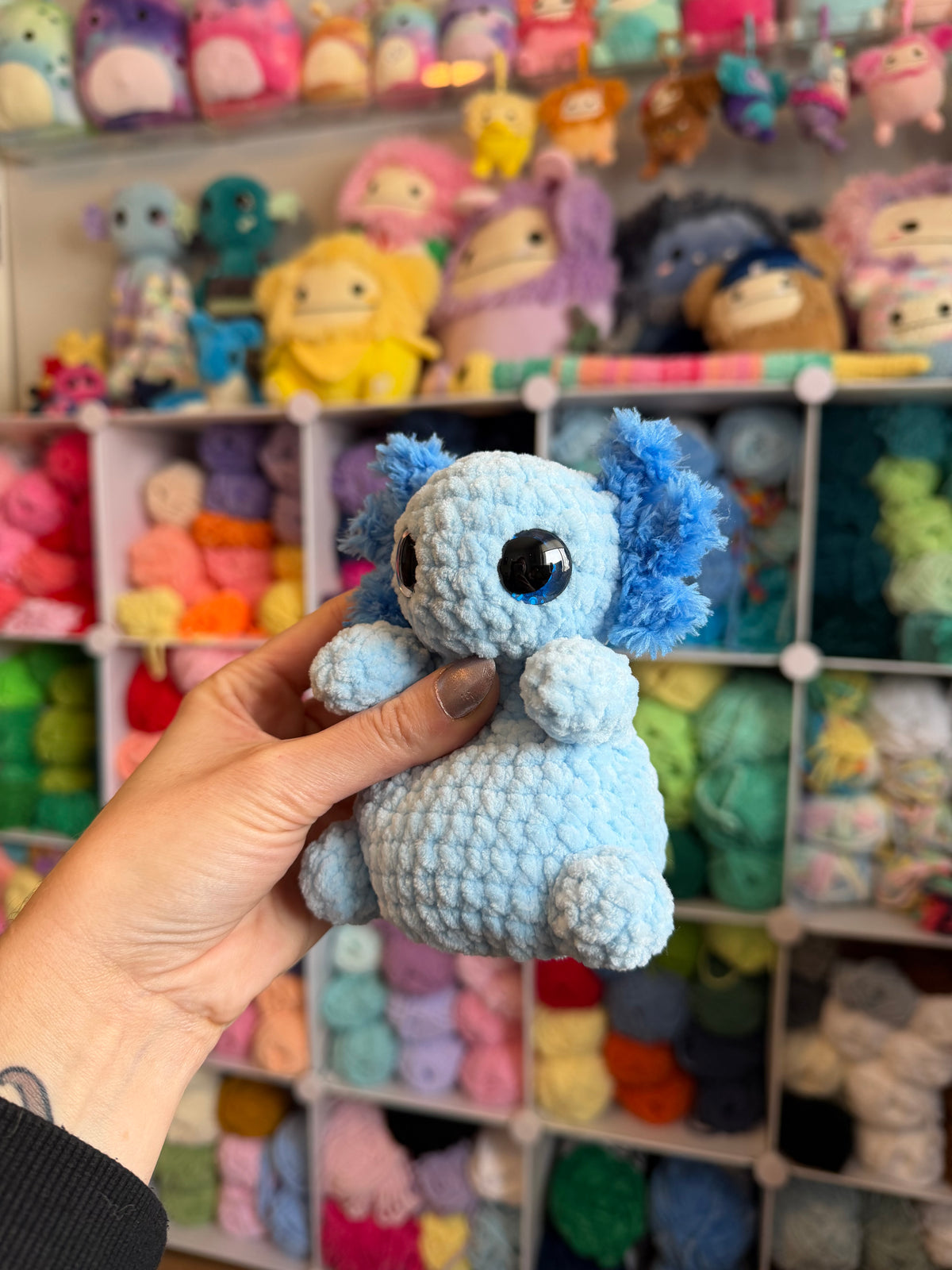 Axie the Axolotl - Squishy Beans (PDF Pattern)