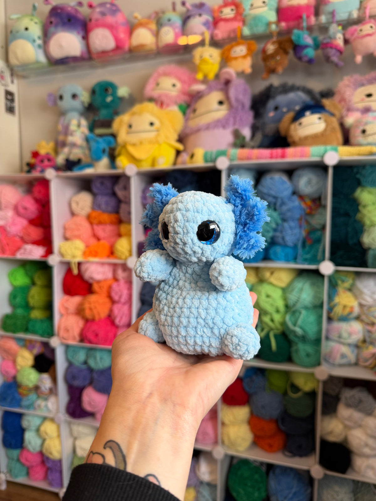 Axie the Axolotl - Squishy Beans (PDF Pattern)