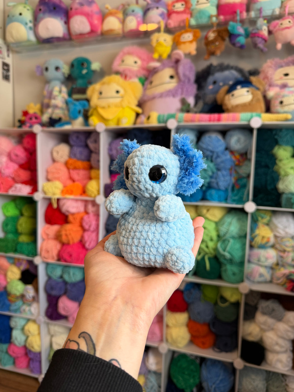Axie the Axolotl - Squishy Beans (PDF Pattern)
