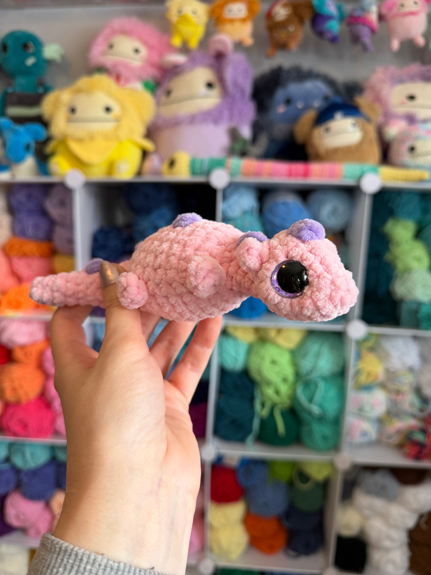 Lumi the Teeny Loch Ness Monster (PDF Pattern)