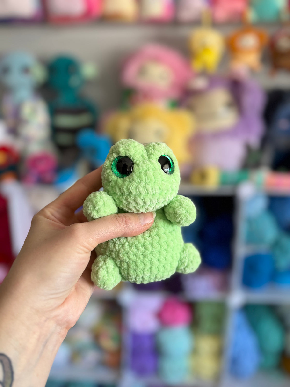 Hoppy the Frog - Squishy Beans (PDF Pattern)