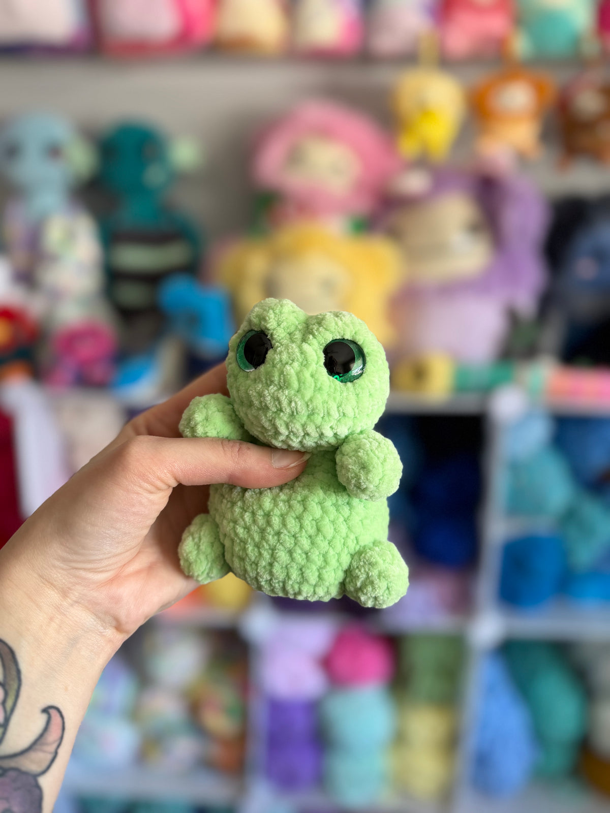 Hoppy the Frog - Squishy Beans (PDF Pattern)