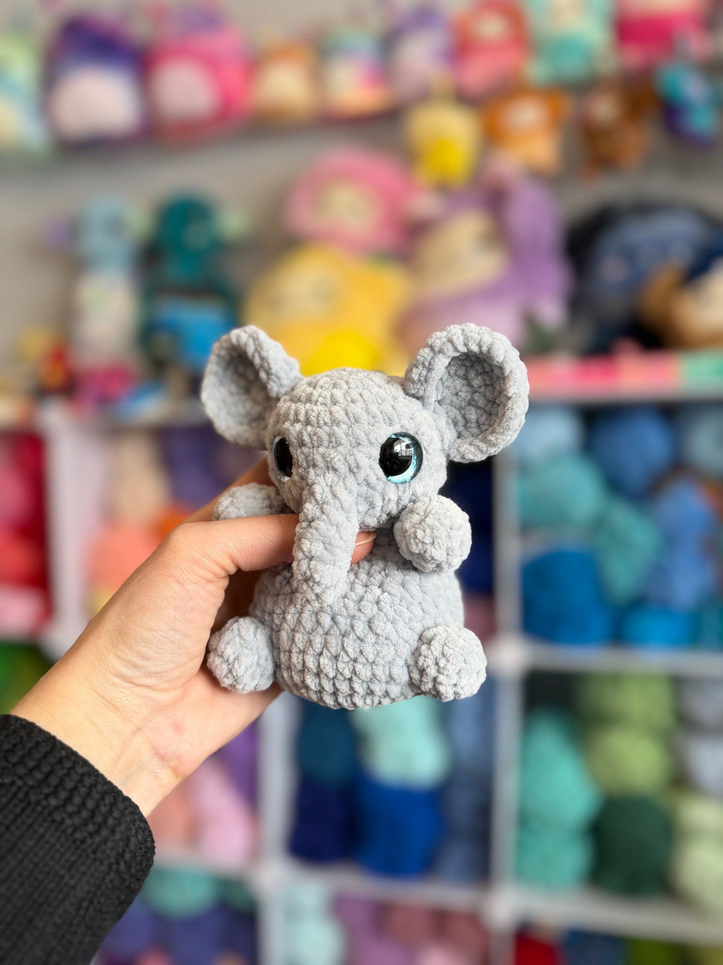 Peanut the Elephant - Squishy Beans (PDF Pattern)