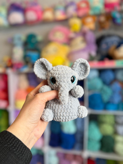 Peanut the Elephant - Squishy Beans (PDF Pattern)