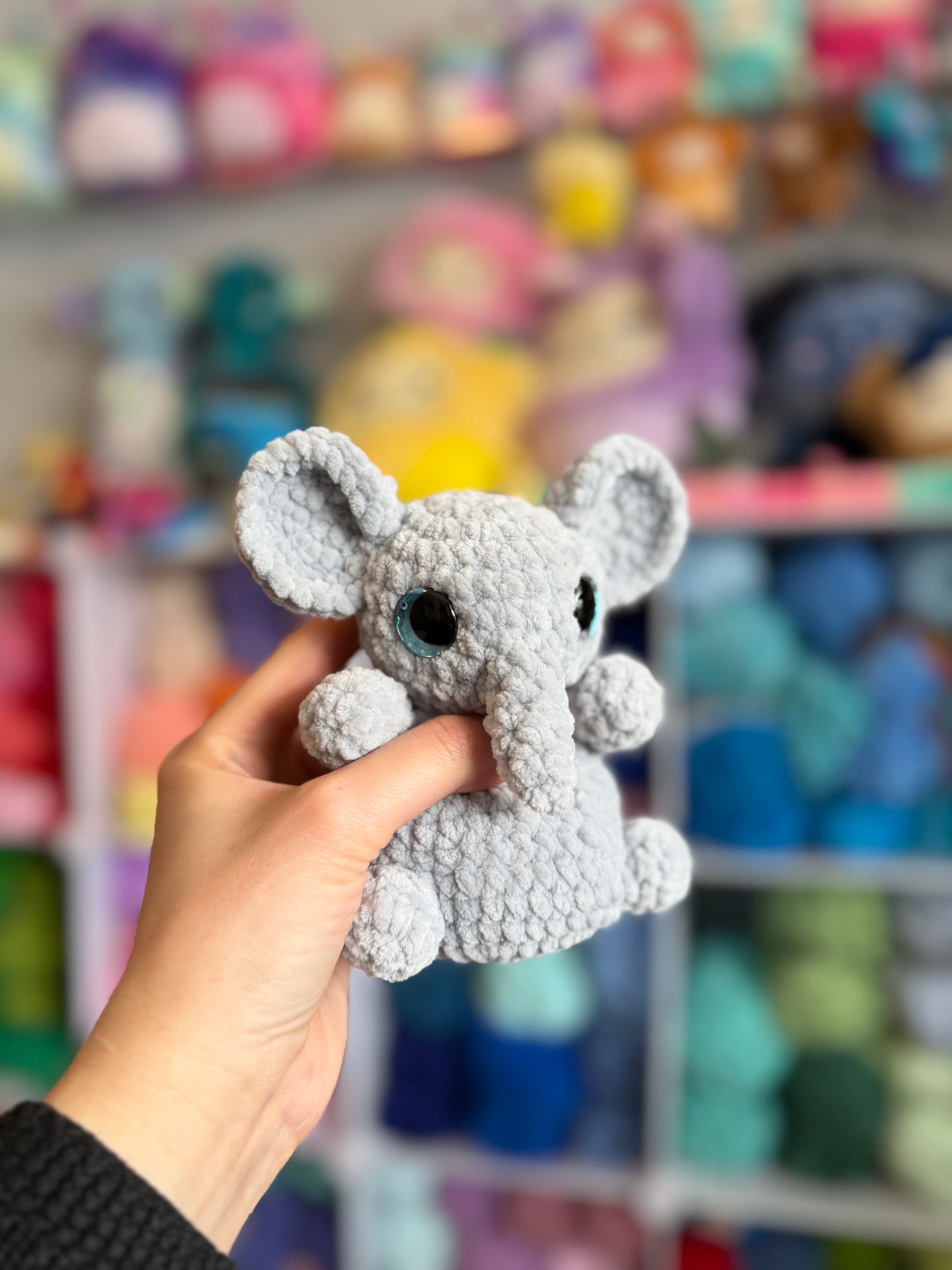 Peanut the Elephant - Squishy Beans (PDF Pattern)