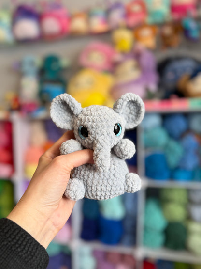 Peanut the Elephant - Squishy Beans (PDF Pattern)