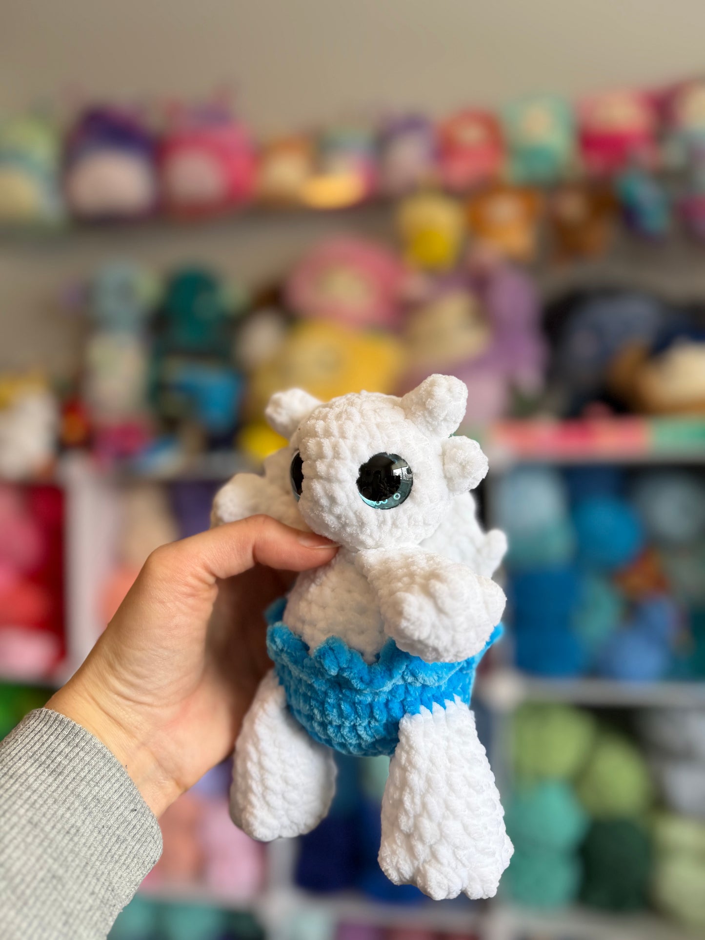 Eggatha the Mini Egg Dragon (PDF Pattern)