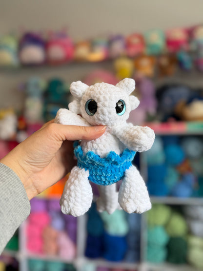 Eggatha the Mini Egg Dragon (PDF Pattern)