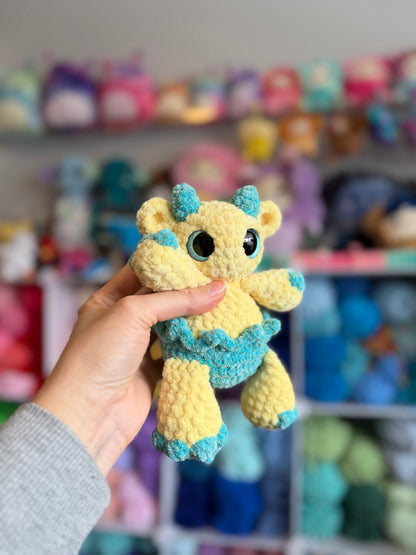Eggatha the Mini Egg Dragon (PDF Pattern)