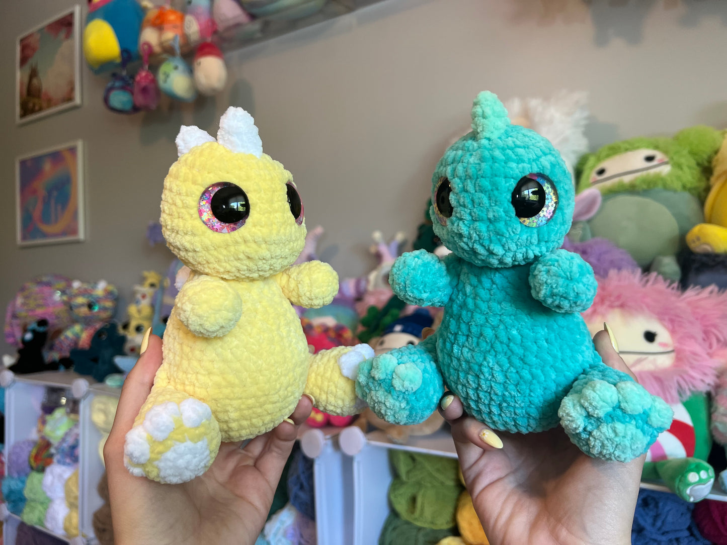 Daisy the Flower Dino (PDF Pattern)