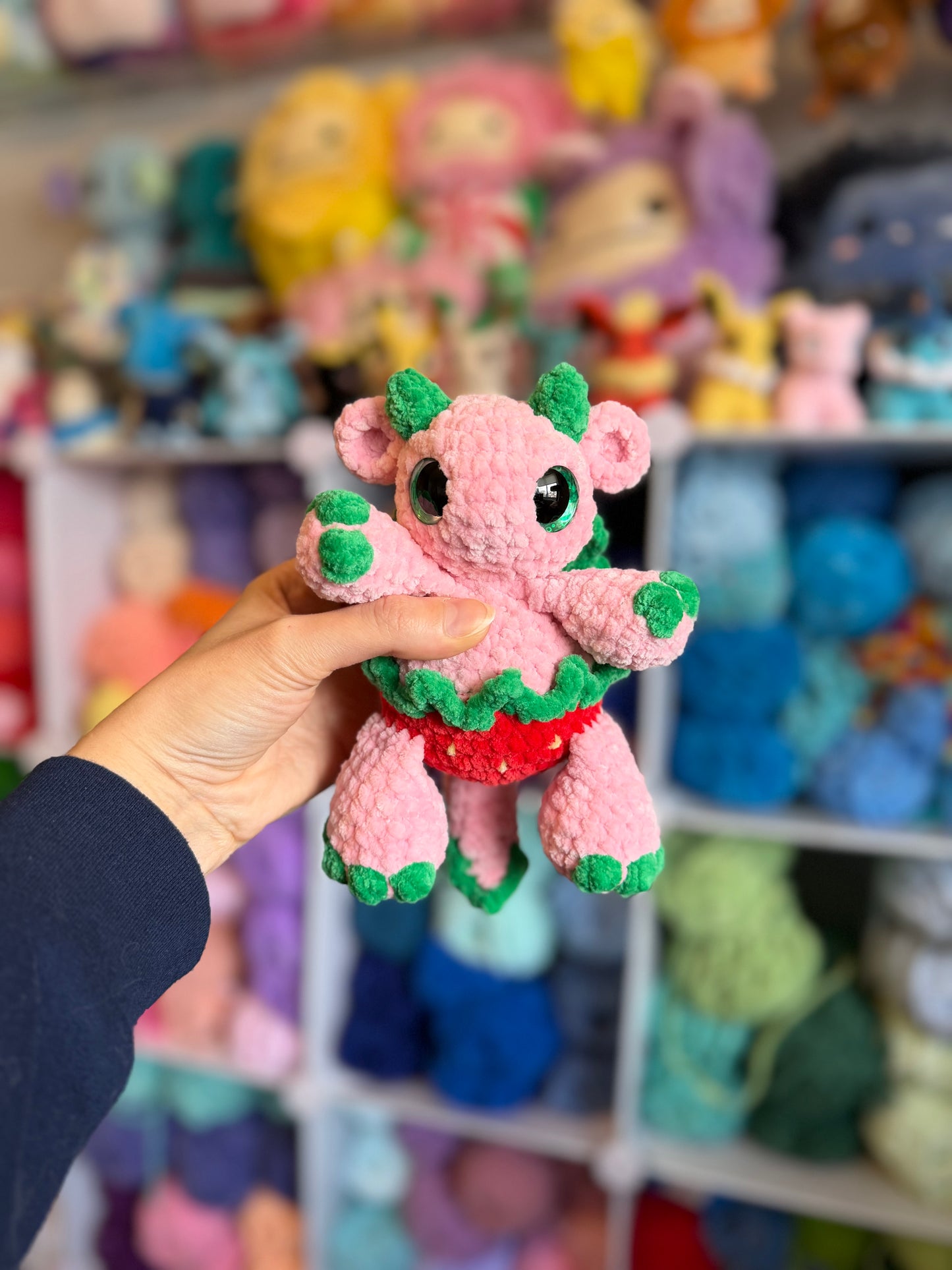 Eggatha the Mini Egg Dragon (PDF Pattern)