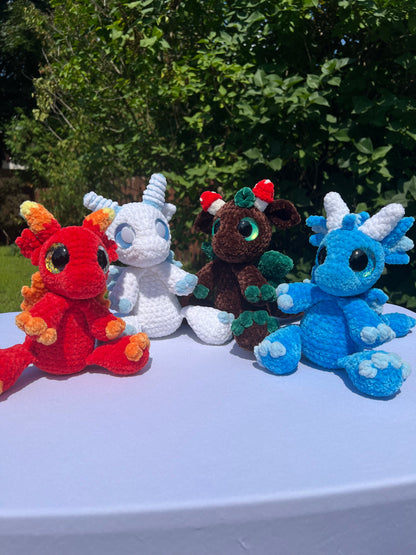 Elemental Dragons (PDF Pattern Bundle)