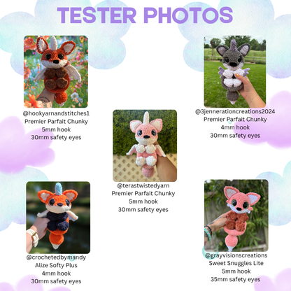 Pandora the Mythical Pup (PDF Pattern)
