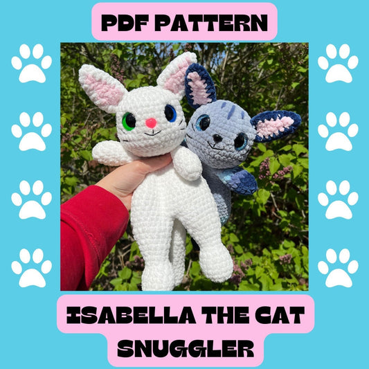 Isabella the Cat Snuggler (PDF Pattern)