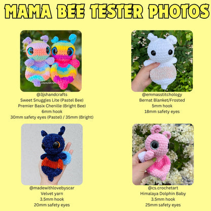 The Bumble Bunch Snugglers 3-in-1 Pattern Bundle
